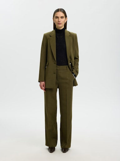 Broeken groen Selected FEMME