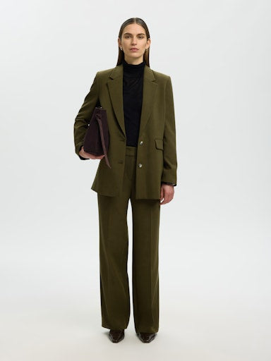 Broeken groen Selected FEMME