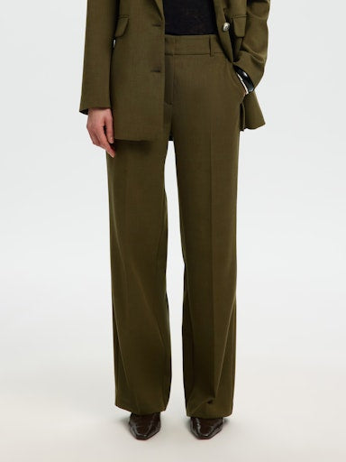 Broeken groen Selected FEMME