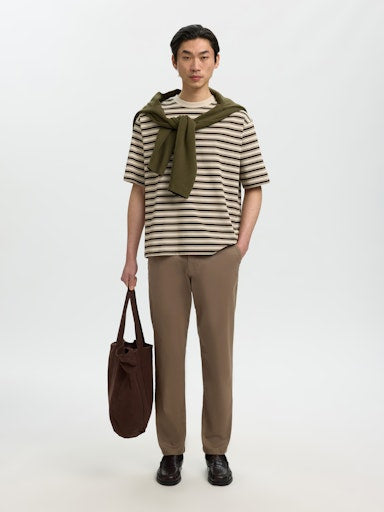 Broeken bruin Selected HOMME
