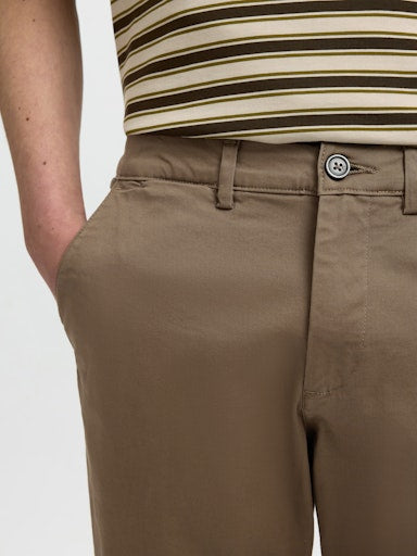 Broeken bruin Selected HOMME