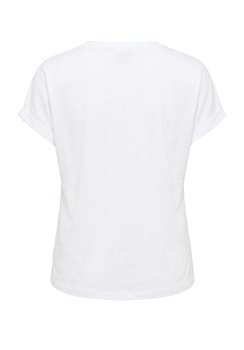 T-shirts korte mouw wit Bianca