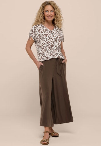 T-shirts korte mouw bruin Bianca