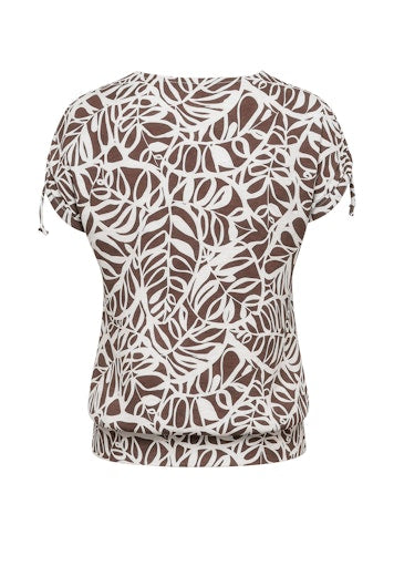 T-shirts korte mouw bruin Bianca
