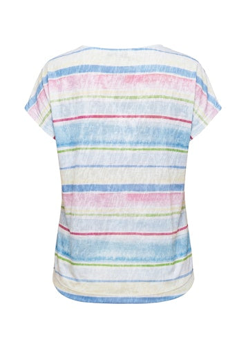 T-shirts korte mouw blauw Bianca