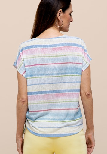T-shirts korte mouw blauw Bianca