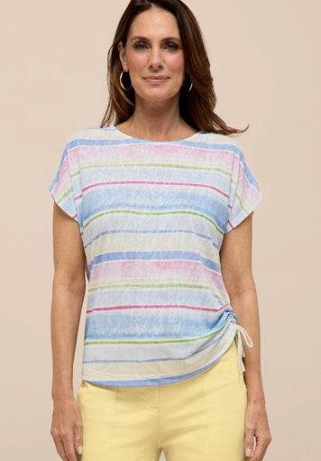 T-shirts korte mouw blauw Bianca