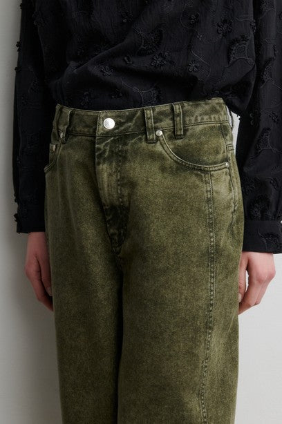 Jeans groen Second Female