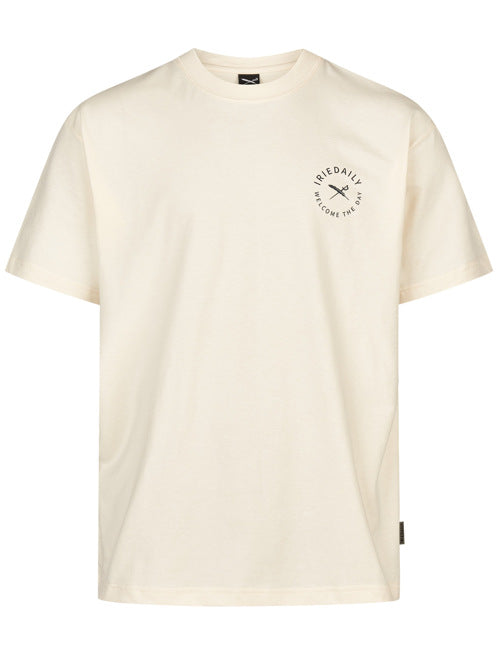 T-shirts korte mouw beige Iriedaily
