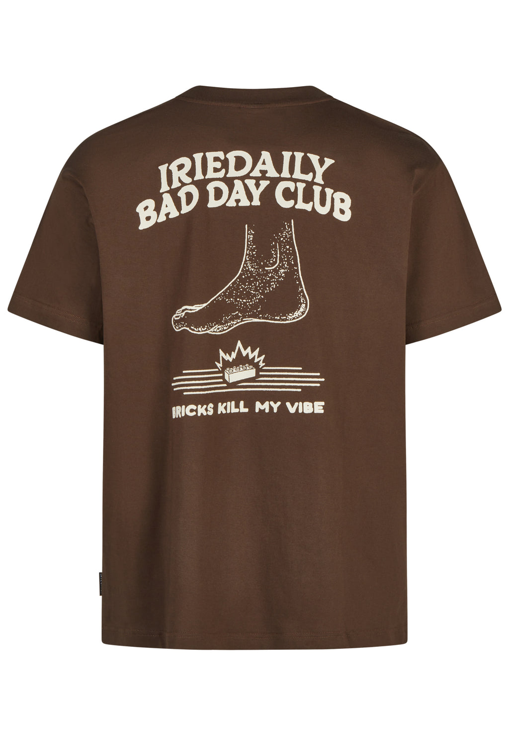 T-shirts korte mouw bruin Iriedaily