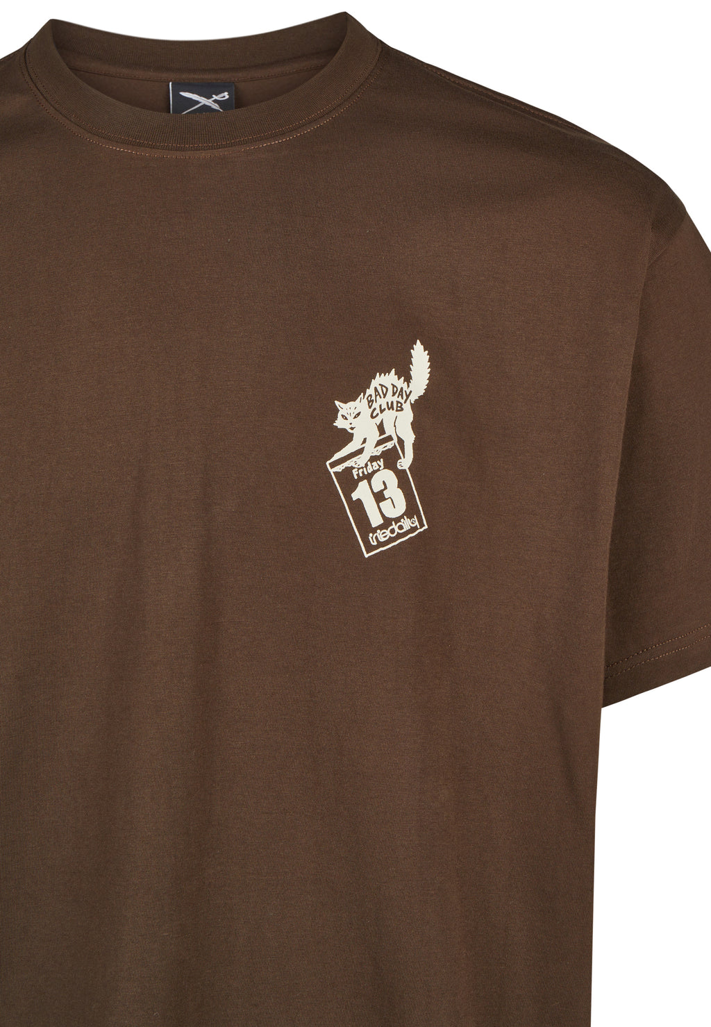 T-shirts korte mouw bruin Iriedaily
