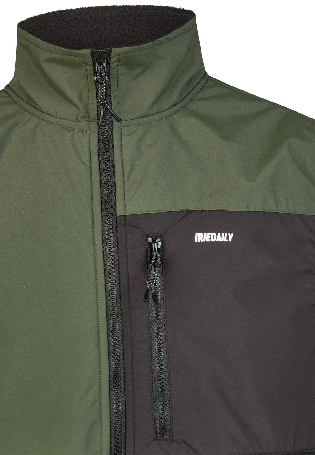 Bodywarmers groen Iriedaily