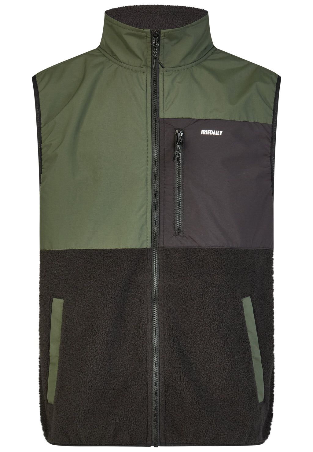 Bodywarmers groen Iriedaily