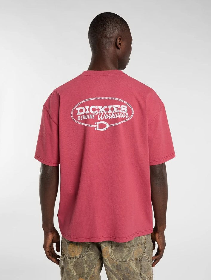 T-shirts korte mouw rood Dickies