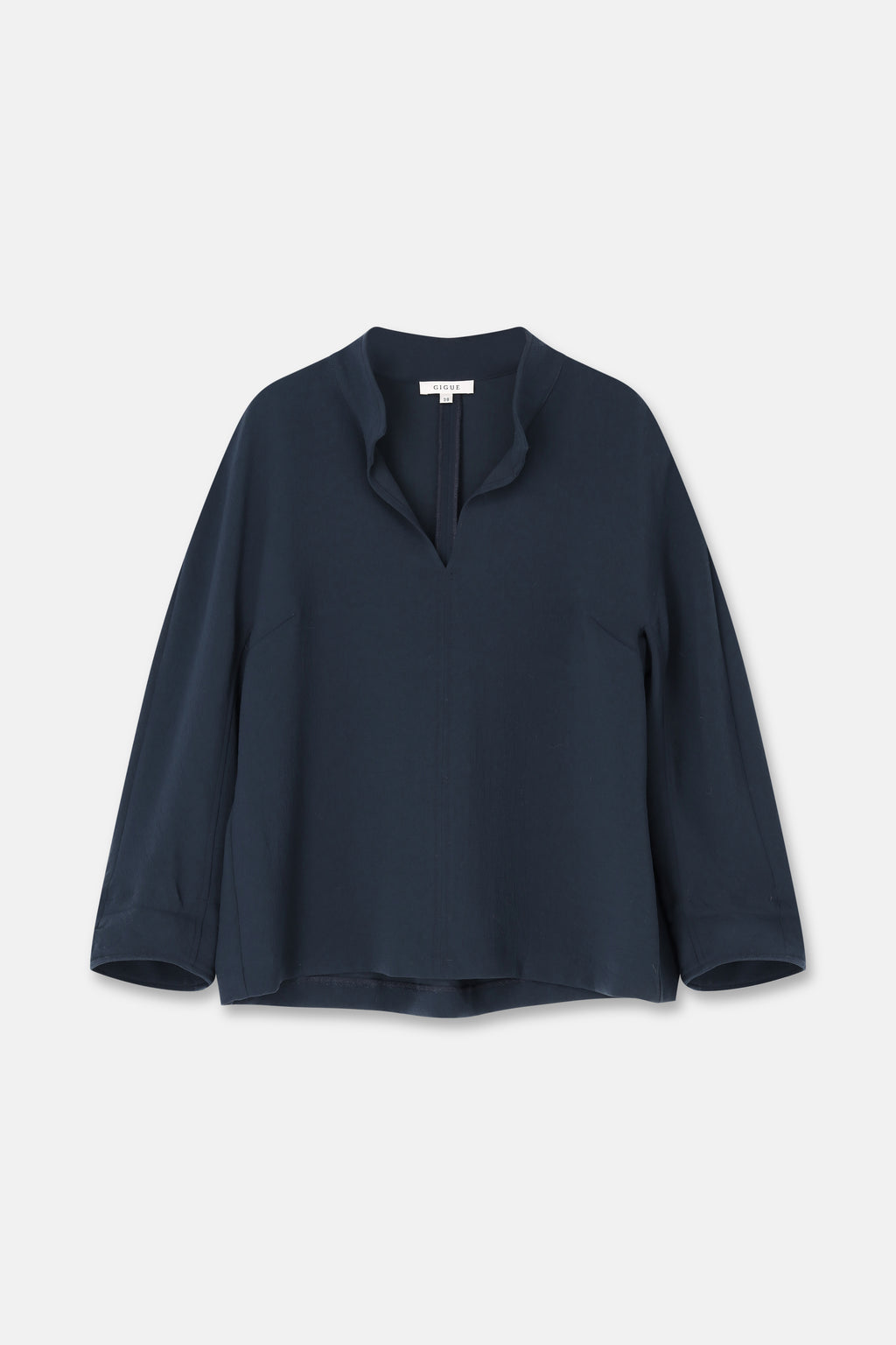 Blouses lange mouw navy Gigue