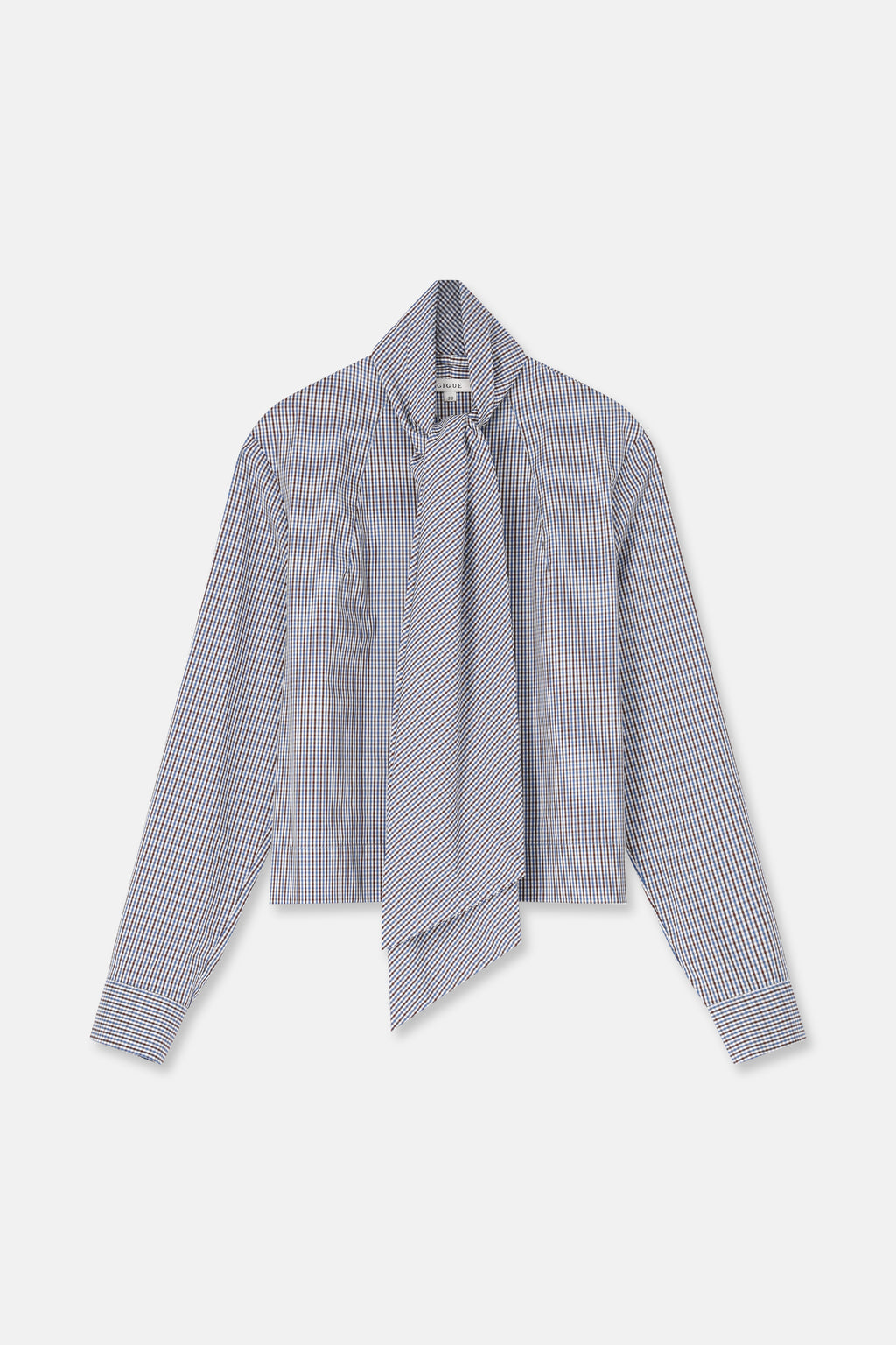 Blouses lange mouw blauw Gigue