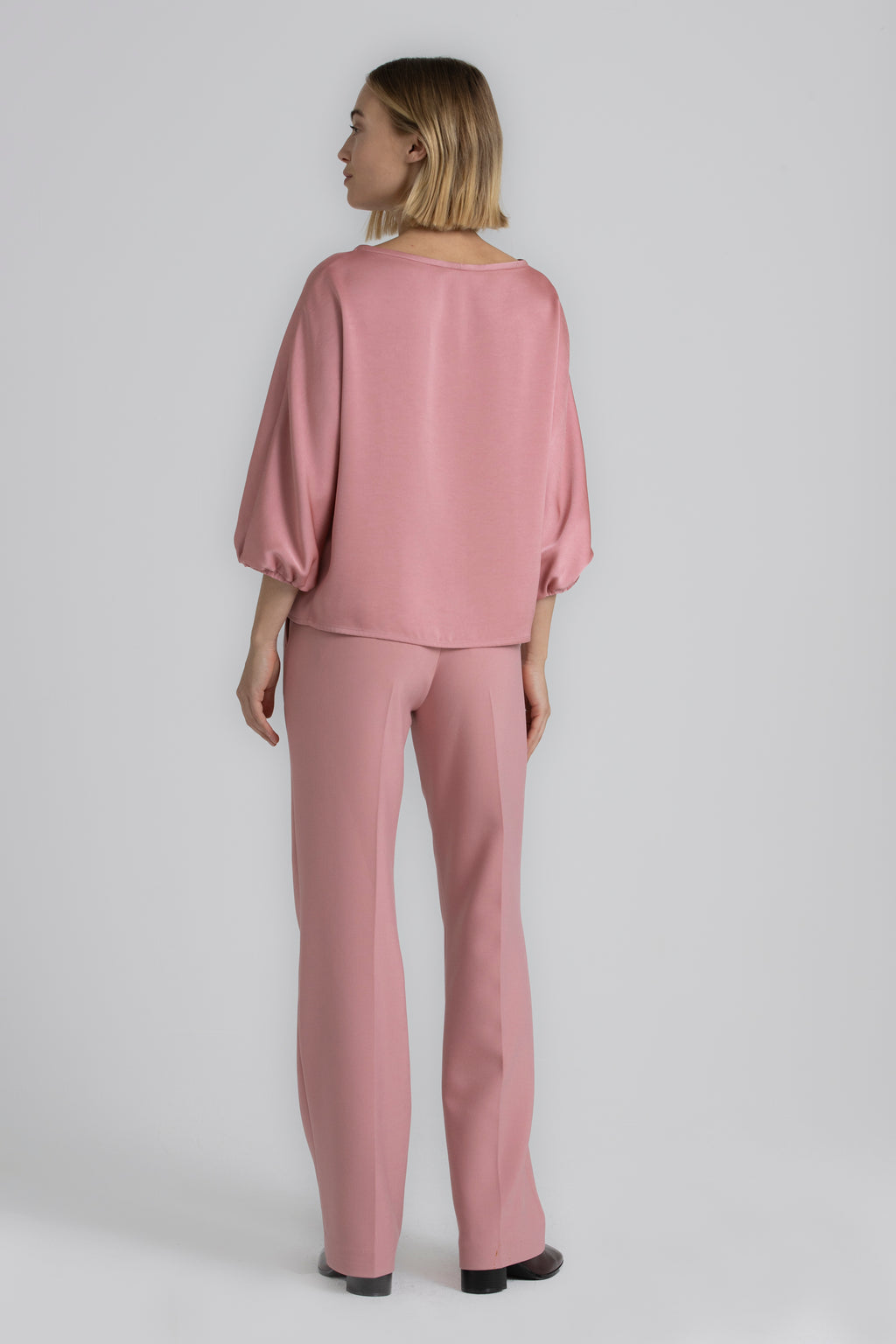 Blouses lange mouw roze Gigue