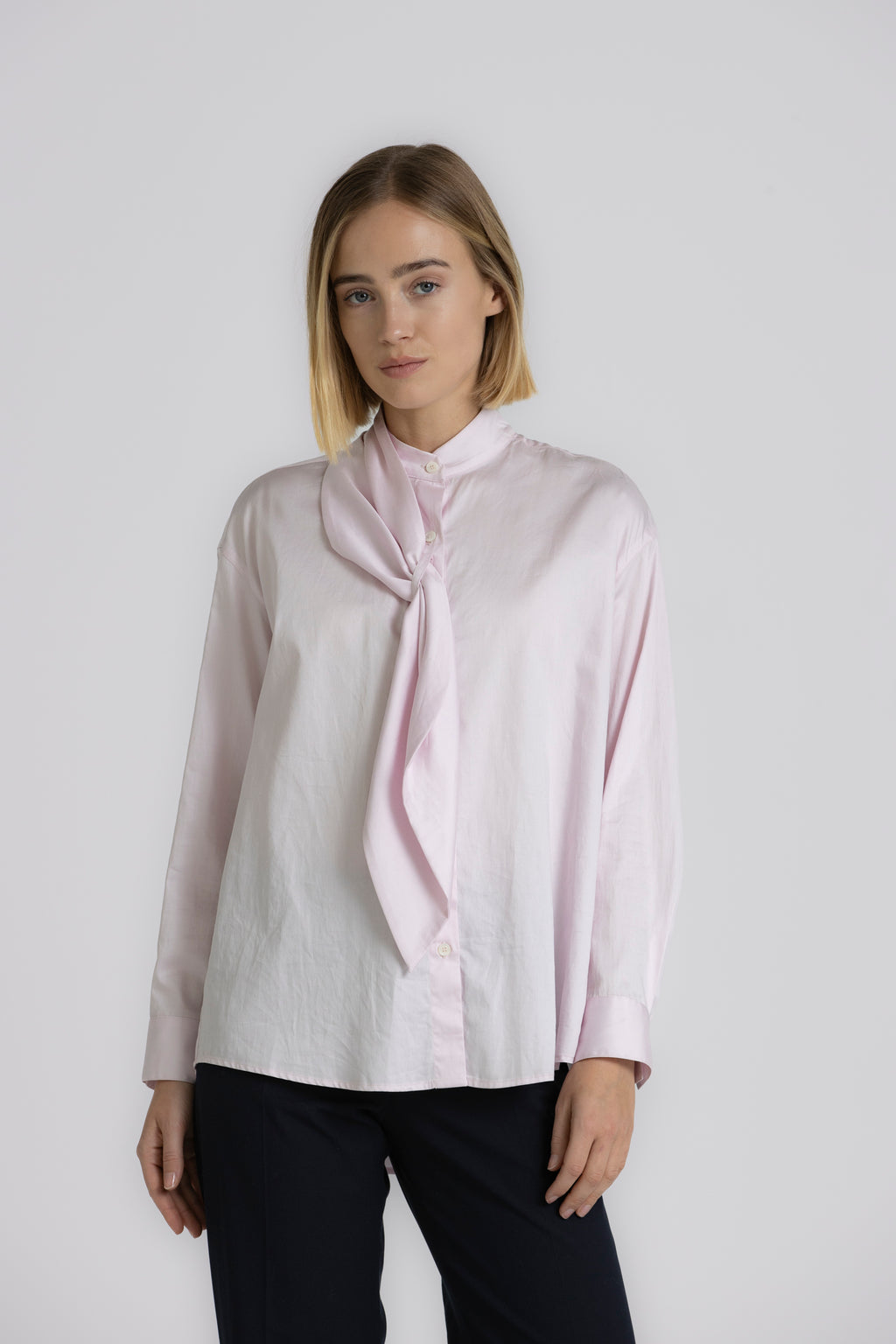 Blouses lange mouw roze Gigue