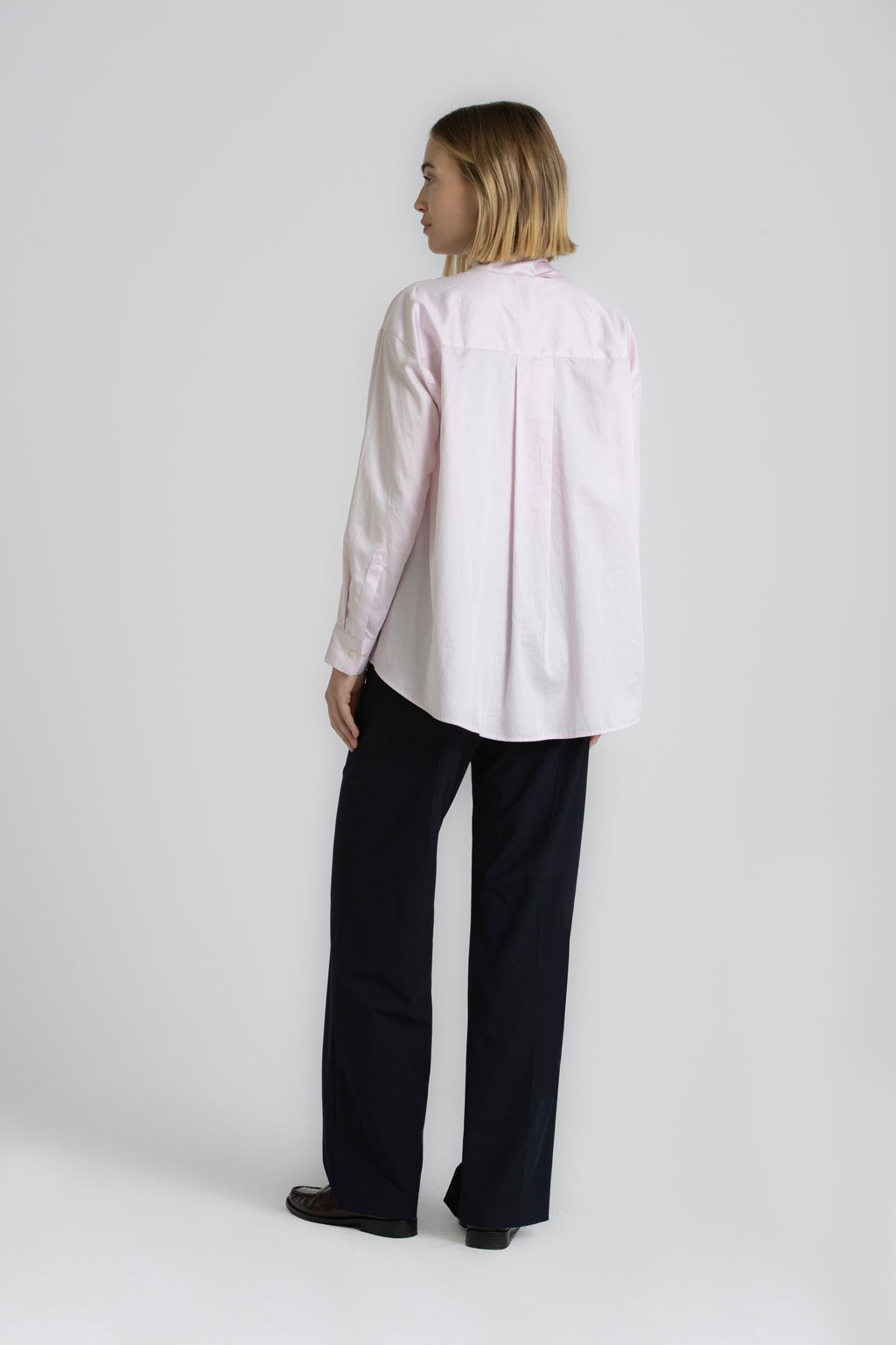 Blouses lange mouw roze Gigue