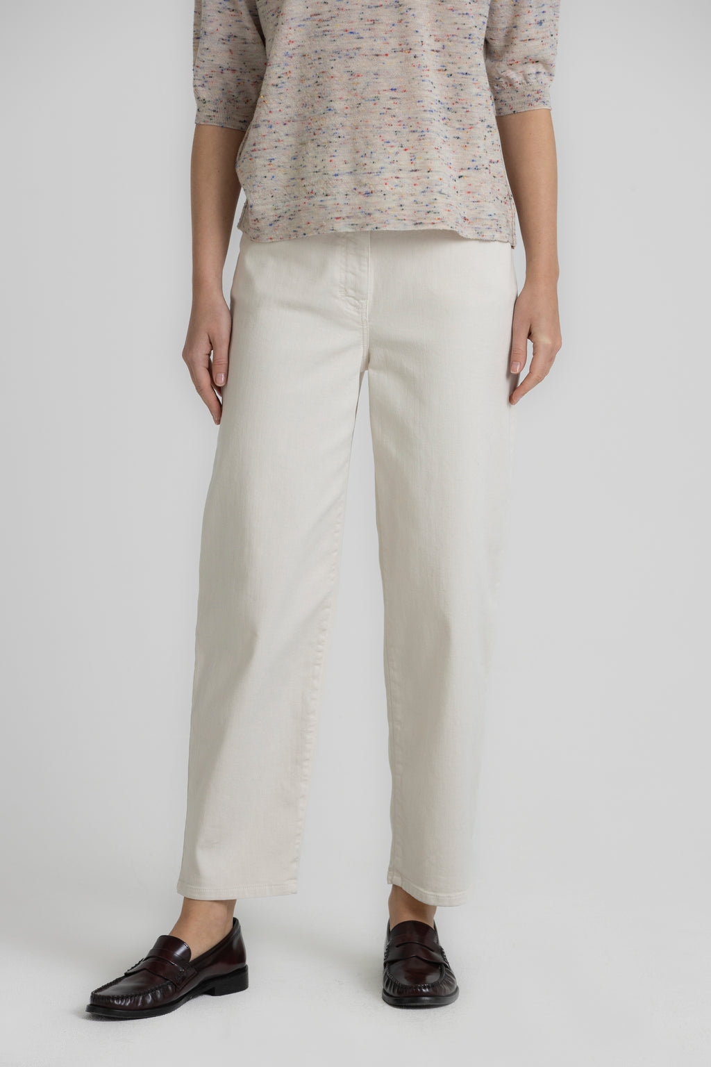 Jeans beige Gigue