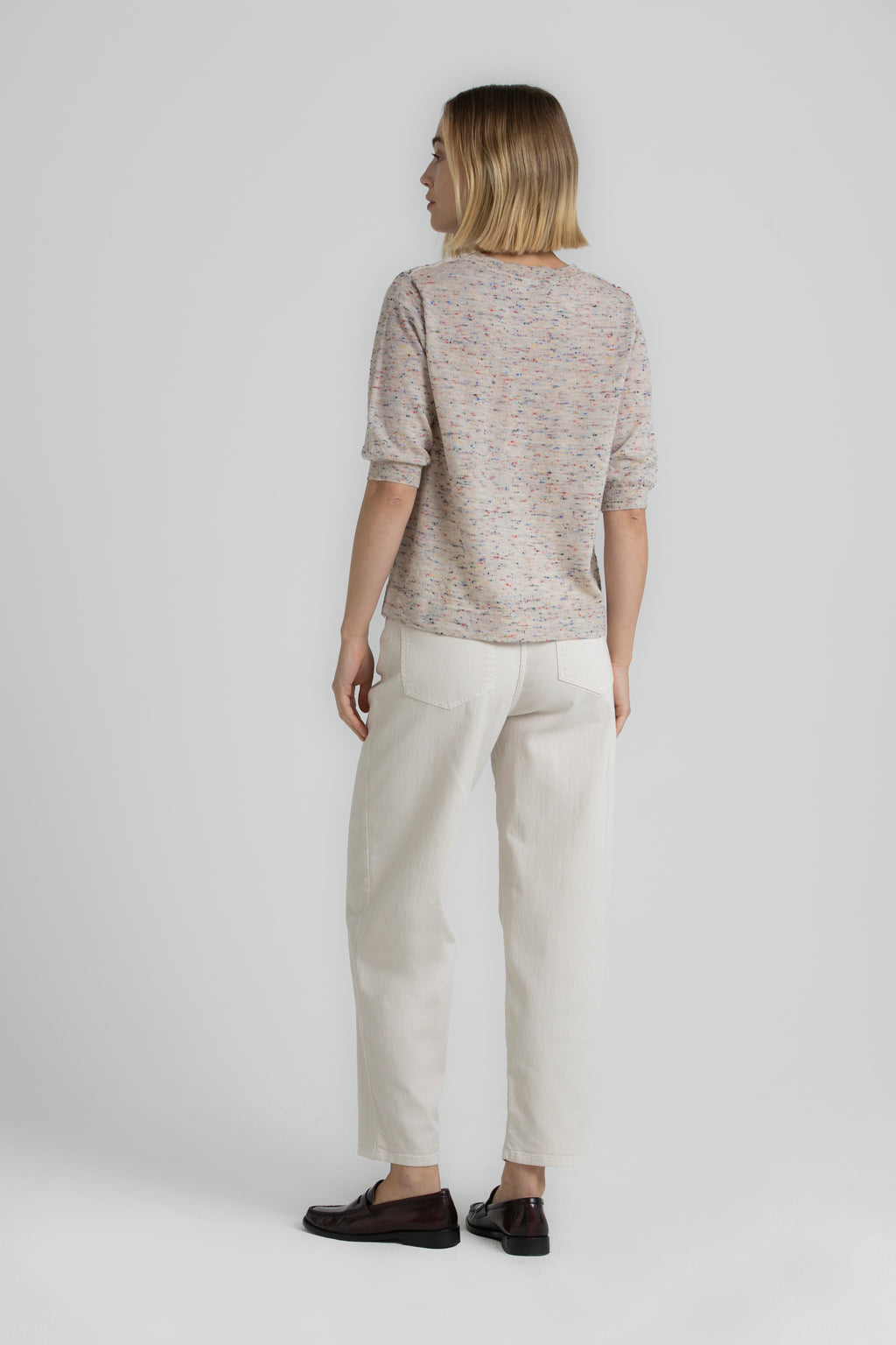 Jeans beige Gigue