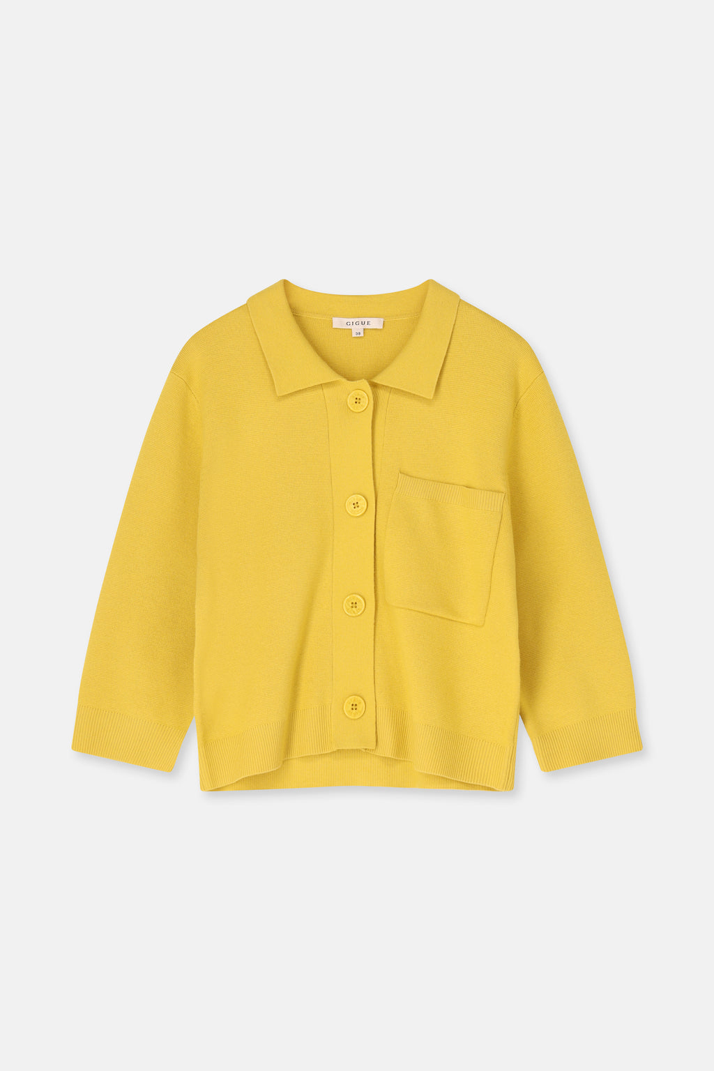 Cardigans geel Gigue