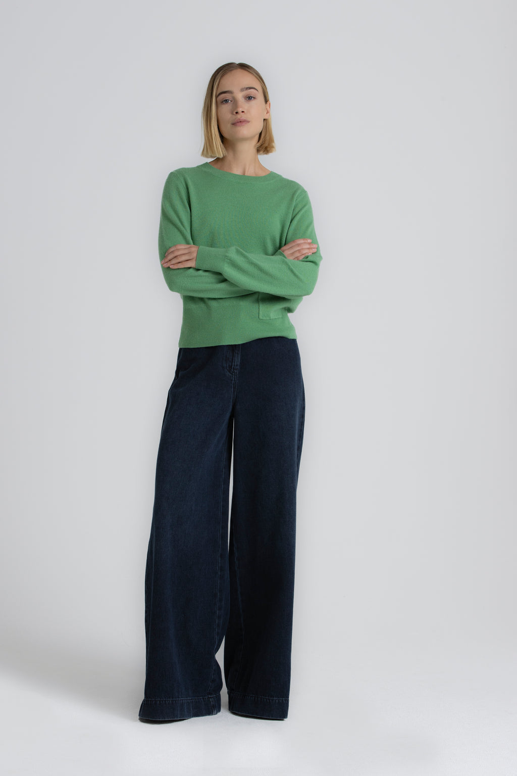 Pulls groen Gigue