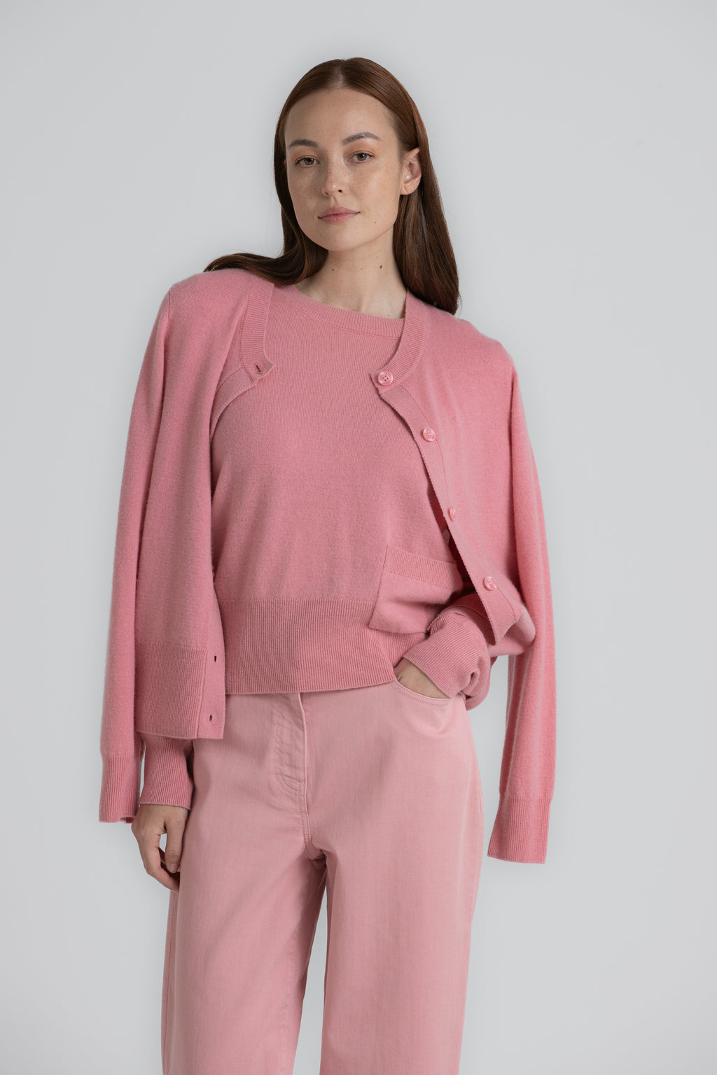 Cardigans roze Gigue