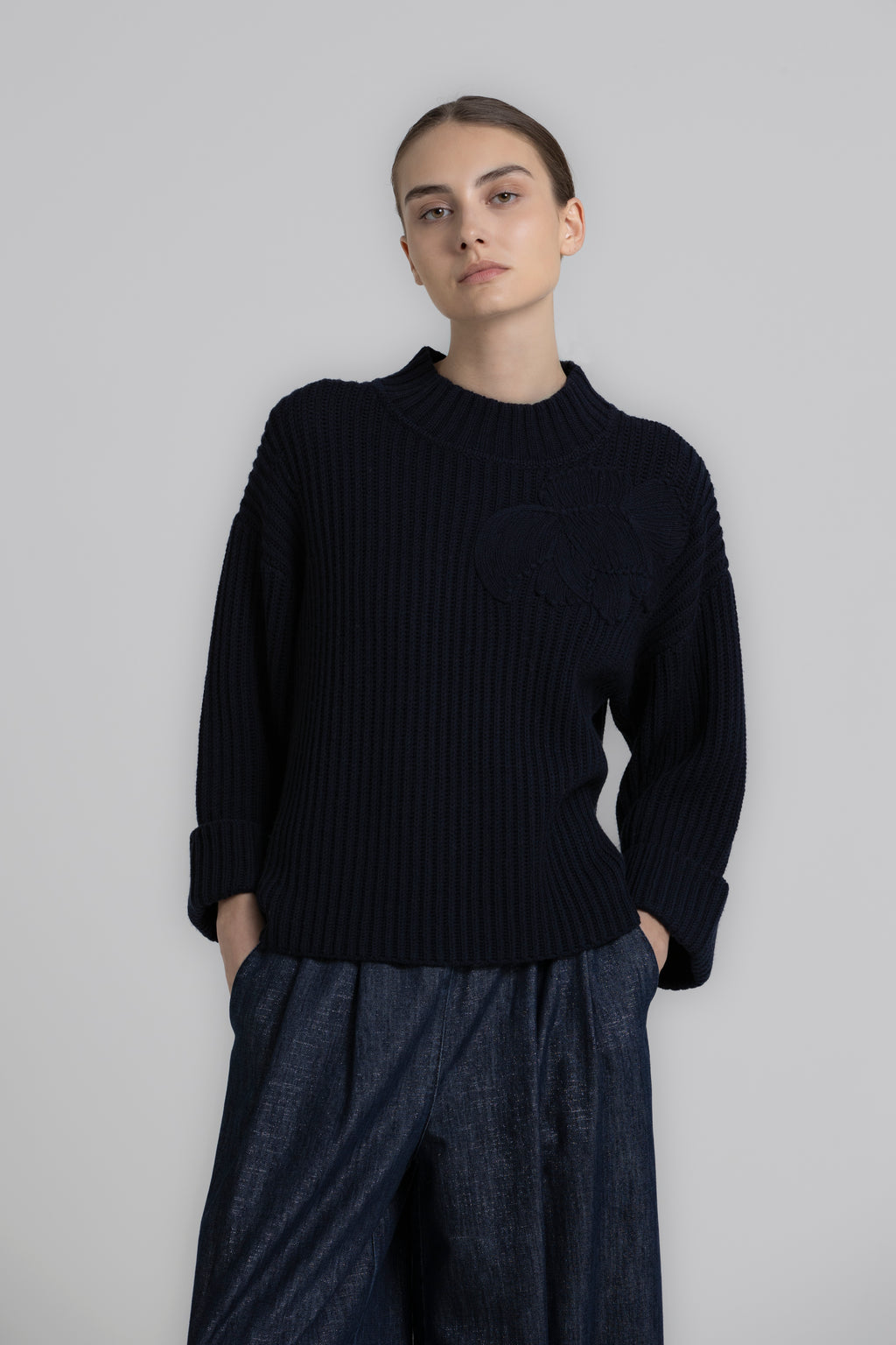 Pulls navy Gigue