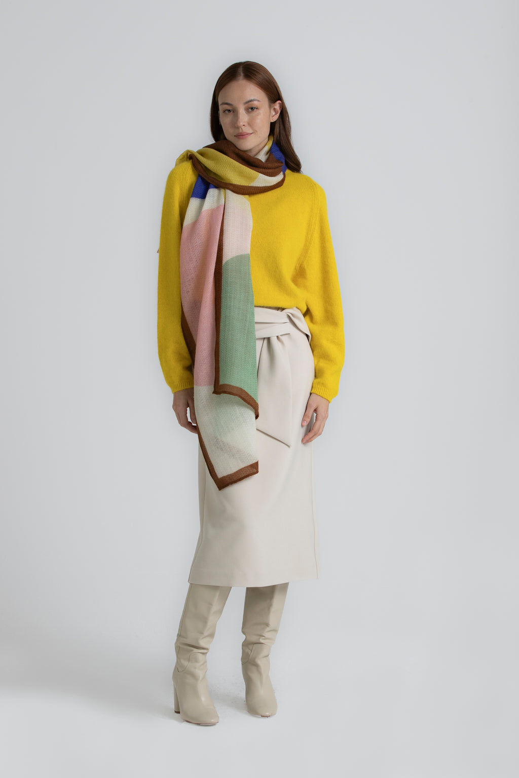 Sjaals multicolor Gigue