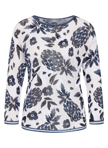 Pulls blauw Rabe