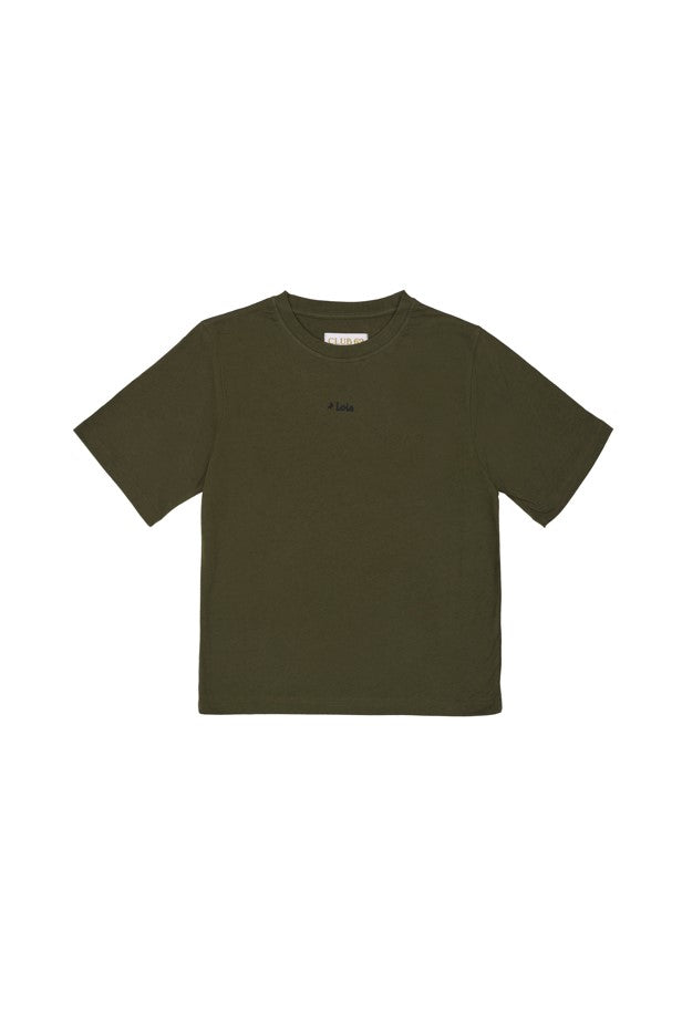T-shirts korte mouw groen Lois Jeans