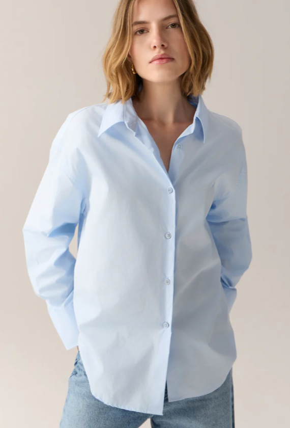 Blouses lange mouw blauw Lois Jeans