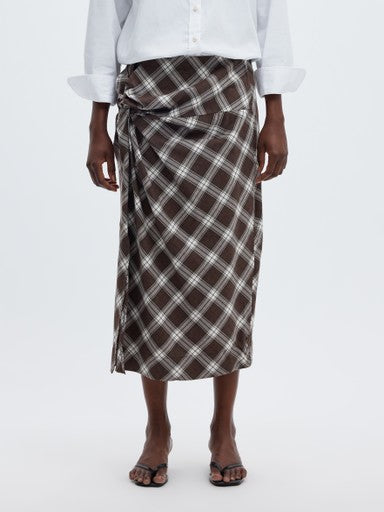 Rokken bruin Selected FEMME