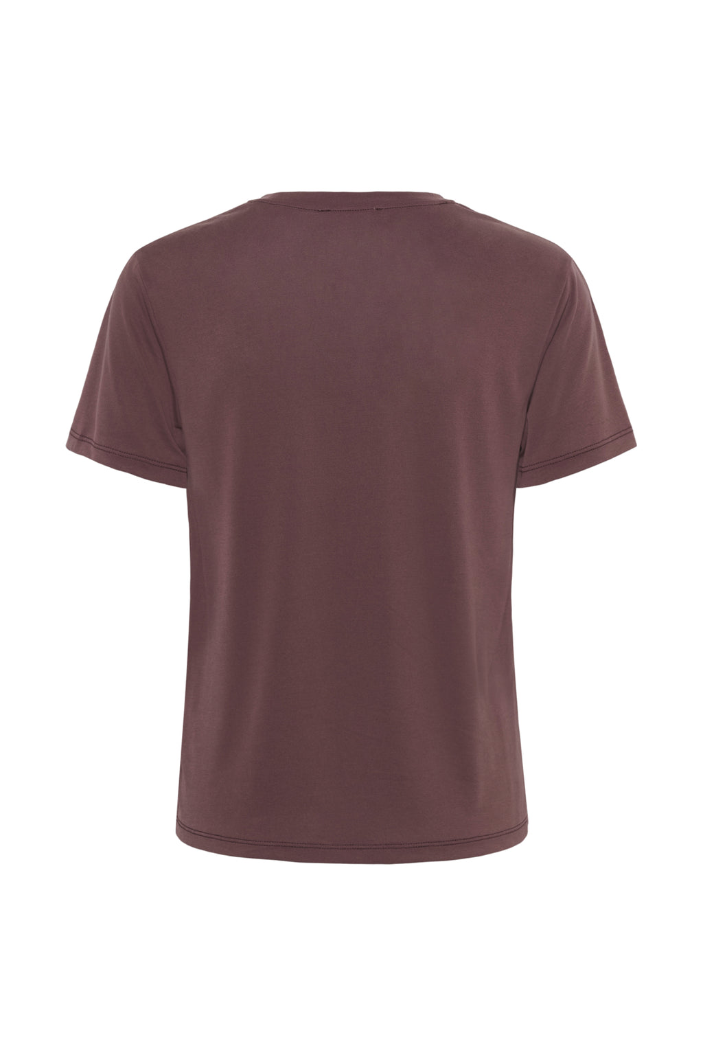 T-shirts korte mouw bordeaux Soaked In Luxury