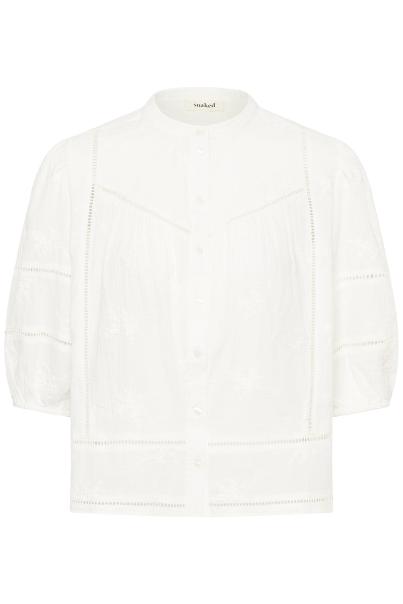 Blouses lange mouw wit Soaked In Luxury