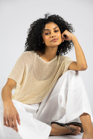 Pulls beige Marie Méro