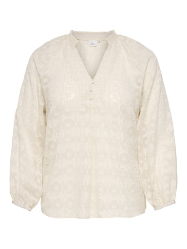 Blouses lange mouw beige ONLY Carmakoma