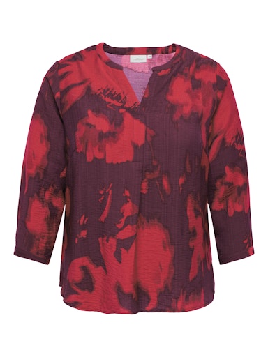 Blouses lange mouw bordeaux ONLY Carmakoma