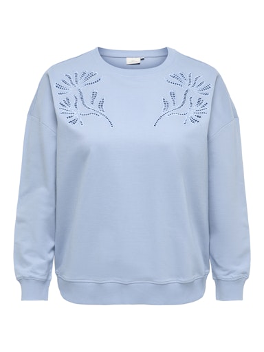 Sweaters blauw ONLY Carmakoma