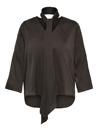 Blouses lange mouw bruin ONLY Carmakoma