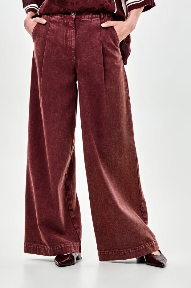 Jeans bordeaux CKS