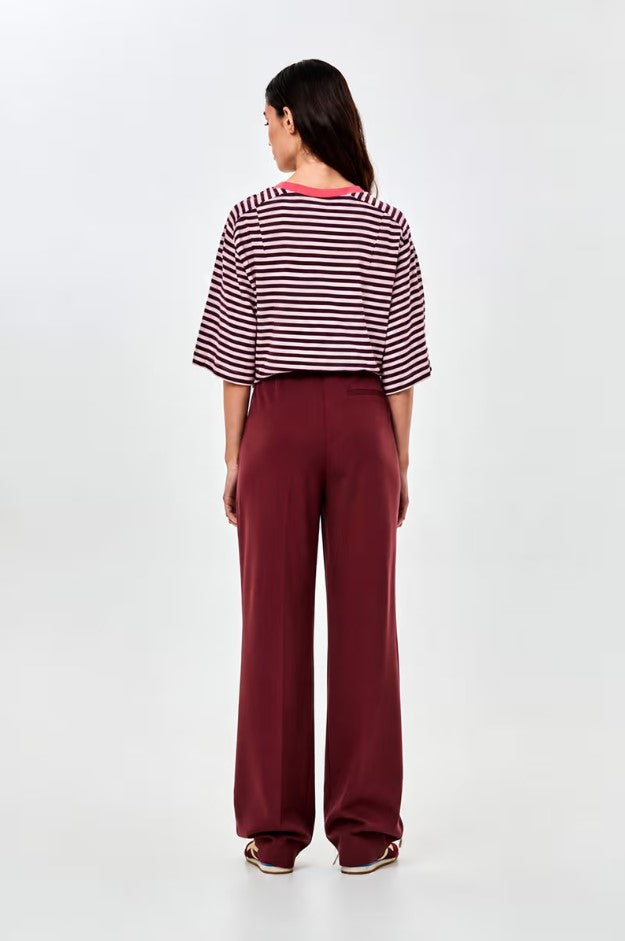 Broeken bordeaux CKS