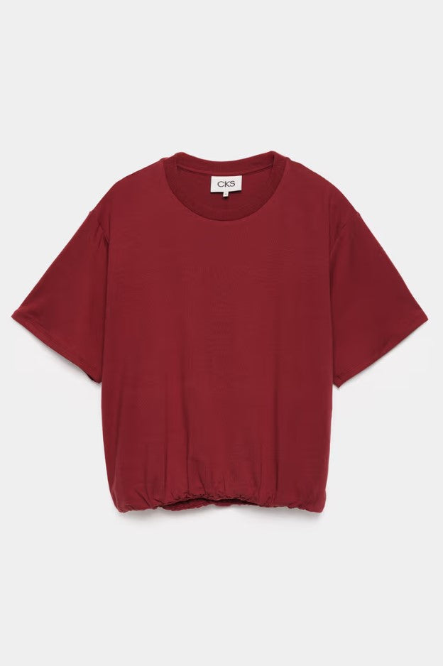 T-shirts korte mouw rood CKS