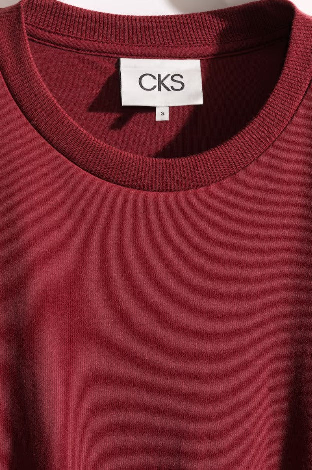 T-shirts korte mouw rood CKS