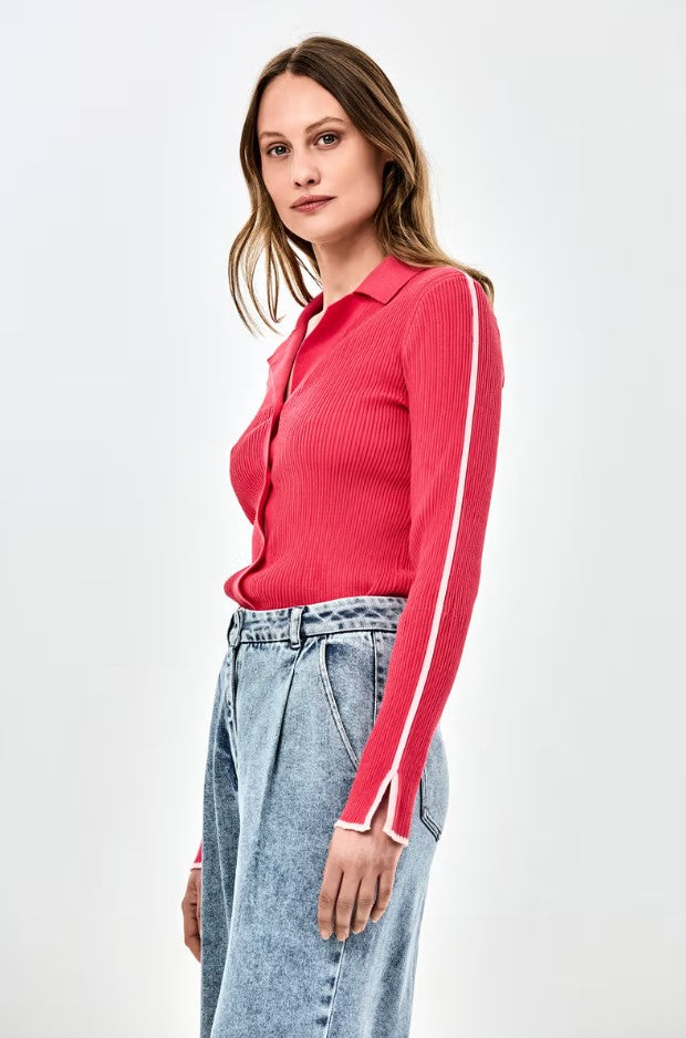 Cardigans roze CKS