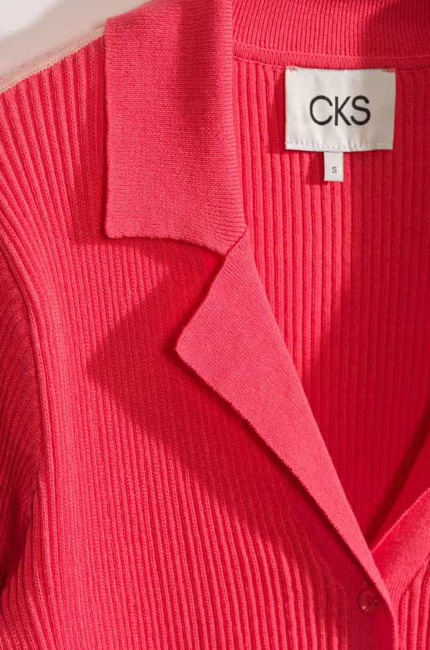 Cardigans roze CKS