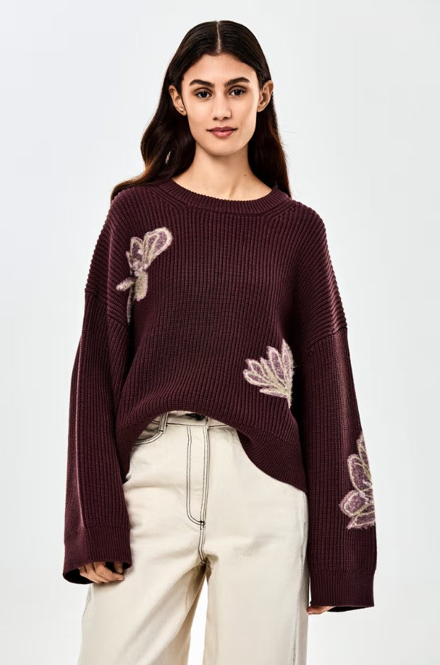 Pulls bordeaux CKS