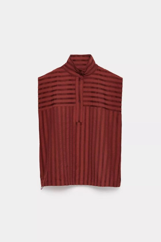Tops bordeaux CKS
