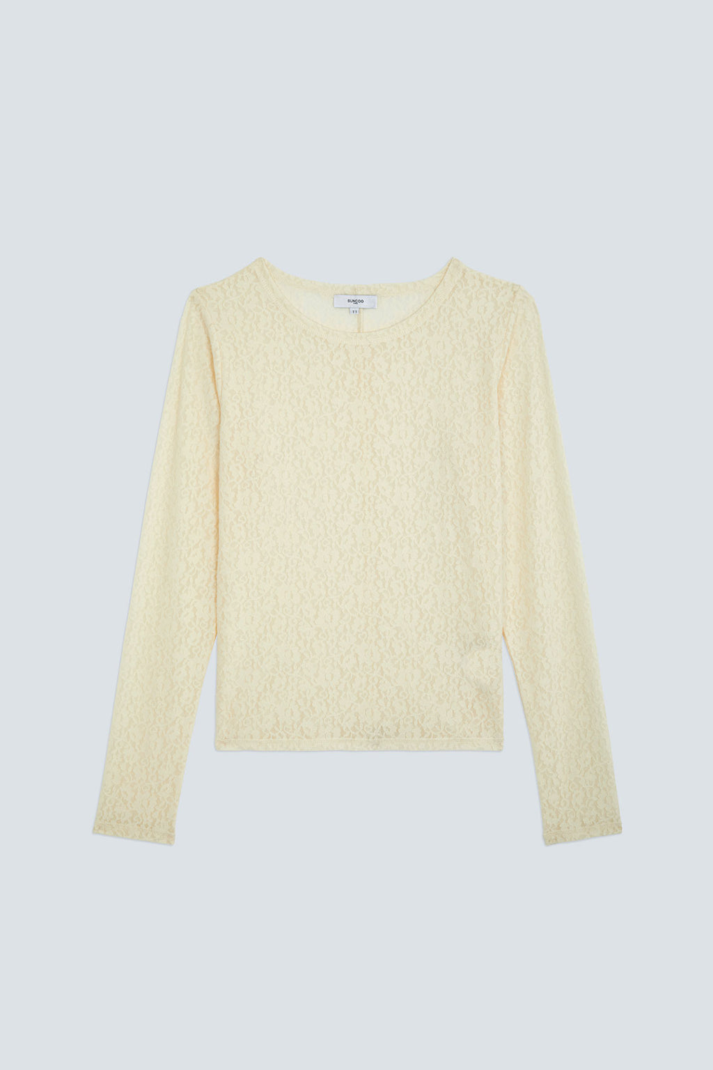 T-shirts lange mouw beige Suncoo Paris